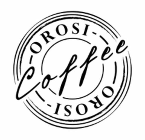 OROSI COFFEE OROSI Logo (USPTO, 16.06.2020)