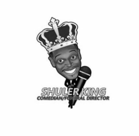 SHULER KING COMEDIAN/FUNERAL DIRECTOR Logo (USPTO, 09.09.2020)