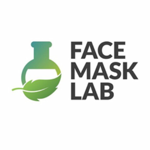 FACE MASK LAB Logo (USPTO, 09/13/2020)