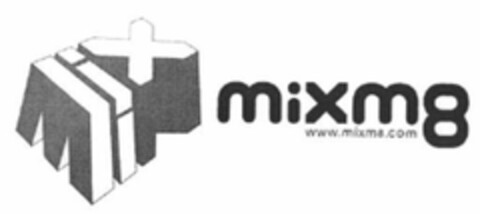 MIX MIXM8 WWW.MIXM8.COM Logo (USPTO, 05/28/2009)