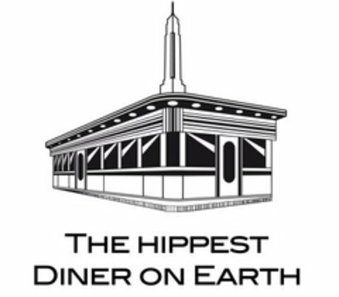 THE HIPPEST DINER ON EARTH Logo (USPTO, 08/12/2009)