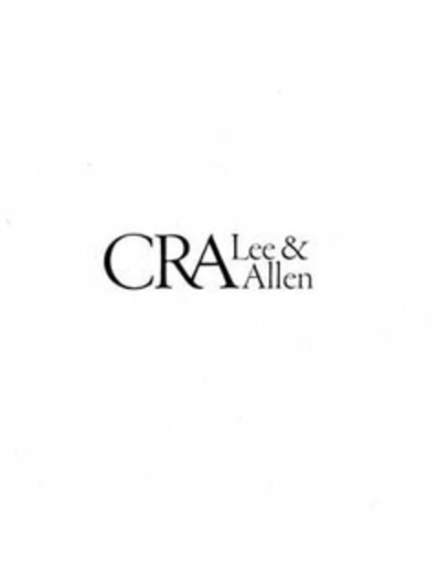 CRA LEE & ALLEN Logo (USPTO, 17.09.2009)