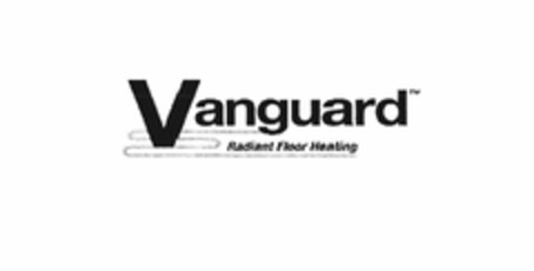 VANGUARD RADIANT FLOOR HEATING Logo (USPTO, 30.09.2009)