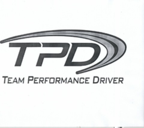 TPD TEAM PERFORMANCE DRIVER Logo (USPTO, 07/20/2010)