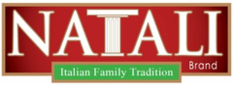 NATALI BRAND ITALIAN FAMILY TRADITION Logo (USPTO, 17.08.2010)