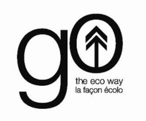 GO THE ECO WAY LA FAÇON ÉCOLO Logo (USPTO, 23.09.2010)