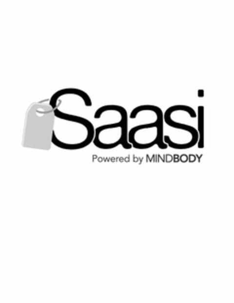 SAASI POWERED BY MINDBODY Logo (USPTO, 18.01.2011)