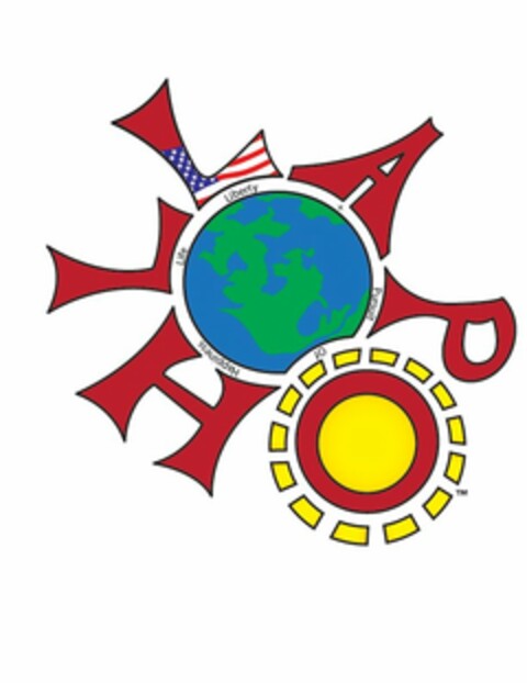 LLAPOH LIFE LIBERTY AND THE PURSUIT OF HAPPINESS Logo (USPTO, 02/21/2011)