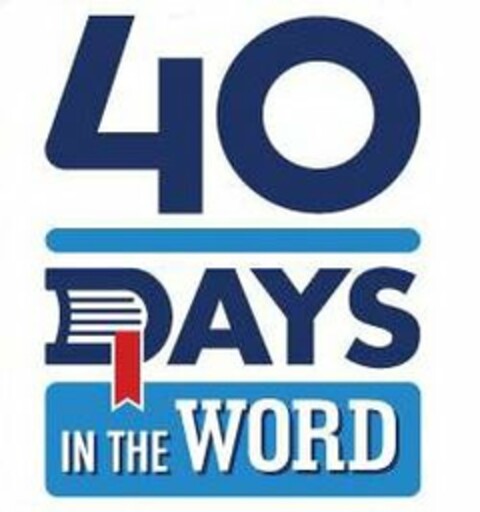 40 DAYS IN THE WORD Logo (USPTO, 06/27/2011)