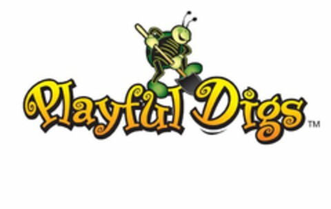 PLAYFUL DIGS Logo (USPTO, 26.08.2011)