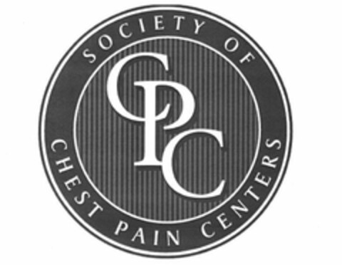 SOCIETY OF CHEST PAIN CENTERS CPC Logo (USPTO, 14.09.2011)