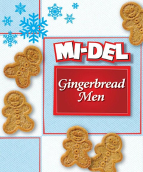 MI-DEL GINGERBREAD MEN Logo (USPTO, 09/14/2011)