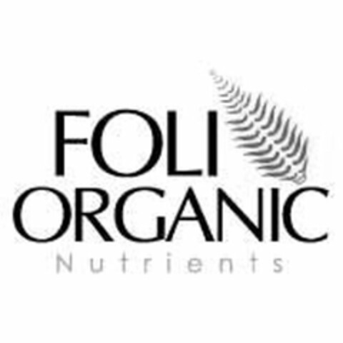 FOLI ORGANIC NUTRIENTS Logo (USPTO, 28.10.2011)