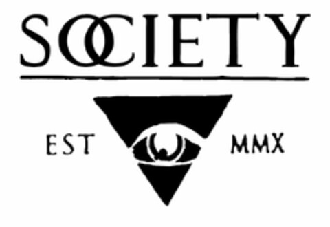 SOCIETY EST MMX Logo (USPTO, 06/01/2012)