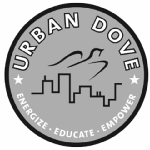 URBAN DOVE ENERGIZE · EDUCATE · EMPOWER Logo (USPTO, 06/07/2012)