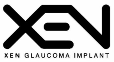 XEN XEN GLAUCOMA IMPLANT Logo (USPTO, 02.11.2012)