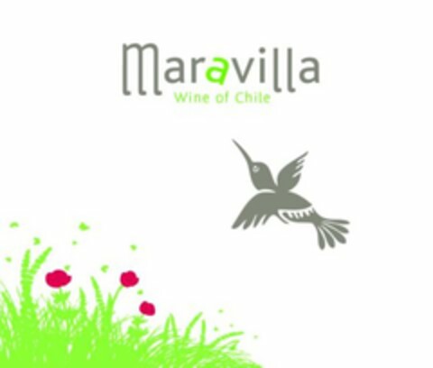 MARAVILLA WINE OF CHILE Logo (USPTO, 07.02.2013)