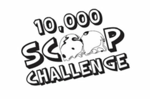 10,000 SCP CHALLENGE Logo (USPTO, 25.03.2013)