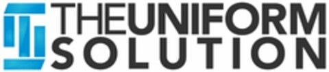 THE UNIFORM SOLUTION Logo (USPTO, 04.06.2013)