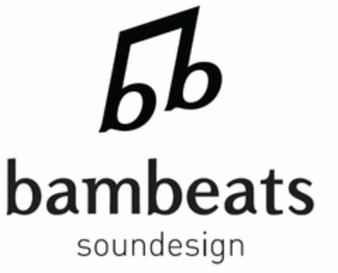 BB BAMBEATS SOUNDESIGN Logo (USPTO, 20.06.2013)