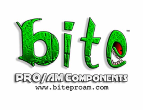 BITE PRO/AM COMPONENTS WWW.BITEPROAM.COM Logo (USPTO, 25.11.2013)