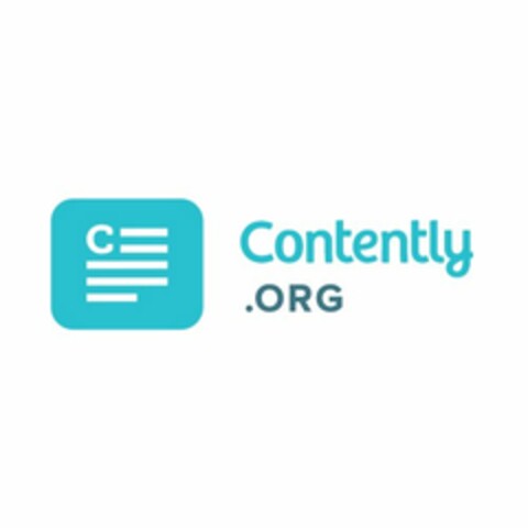 C CONTENTLY.ORG Logo (USPTO, 31.07.2014)