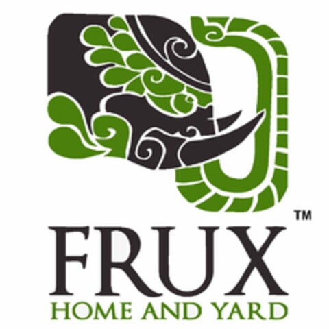 FRUX HOME AND YARD Logo (USPTO, 28.09.2014)