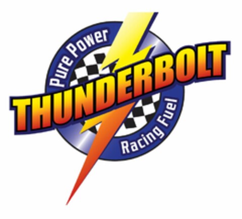 THUNDERBOLT PUREPOWER RACING FUEL Logo (USPTO, 12/10/2014)