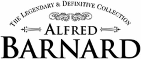 ALFRED BARNARD THE LEGENDARY & DEFINITIVE COLLECTION Logo (USPTO, 28.04.2015)