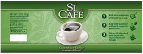 SI CAFE Logo (USPTO, 06/23/2015)