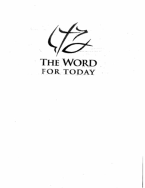 THE WORD FOR TODAY 7 Logo (USPTO, 06.07.2015)