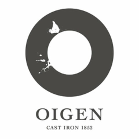 OIGEN CAST IRON 1852 Logo (USPTO, 09/10/2015)