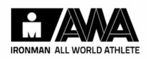 M AWA IRONMAN ALL WORLD ATHLETE Logo (USPTO, 10.02.2016)