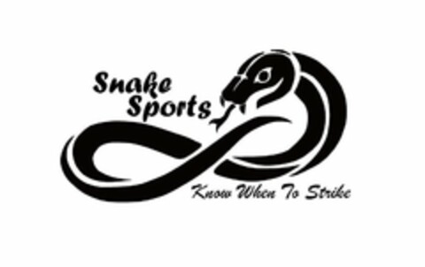 SNAKE SPORTS KNOW WHEN TO STRIKE Logo (USPTO, 24.05.2016)