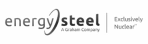 ENERGY STEEL A GRAHAM COMPANY EXCLUSIVELY NUCLEAR Logo (USPTO, 10.06.2016)