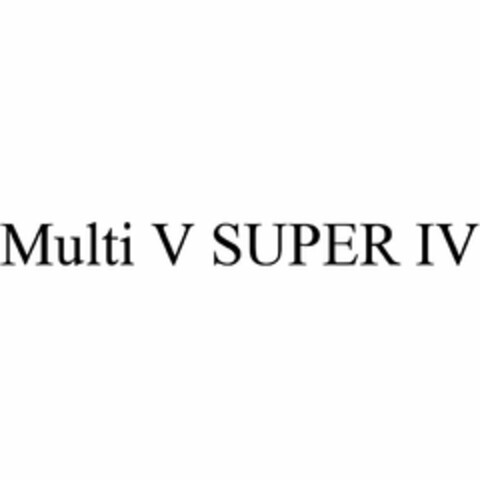 MULTI V SUPER IV Logo (USPTO, 08/17/2016)