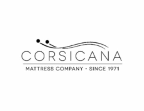 CORSICANA MATTRESS COMPANY · SINCE 1971 Logo (USPTO, 27.09.2016)