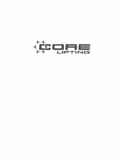 CORE LIFTING Logo (USPTO, 29.09.2016)