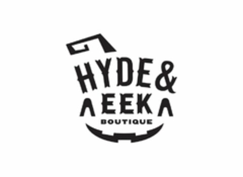 HYDE AND EEK! BOUTIQUE Logo (USPTO, 01/20/2017)