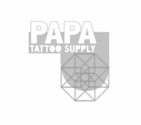 PAPA TATTOO SUPPLY Logo (USPTO, 23.01.2017)