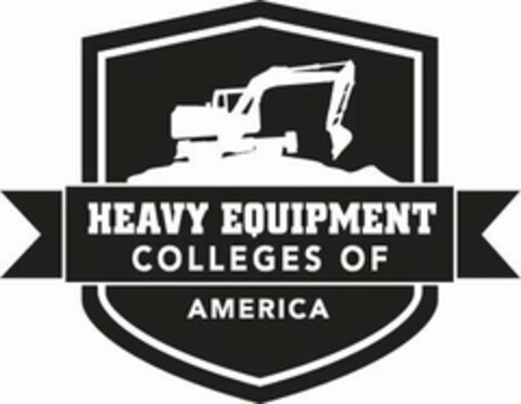 HEAVY EQUIPMENT COLLEGES OF AMERICA Logo (USPTO, 23.05.2017)