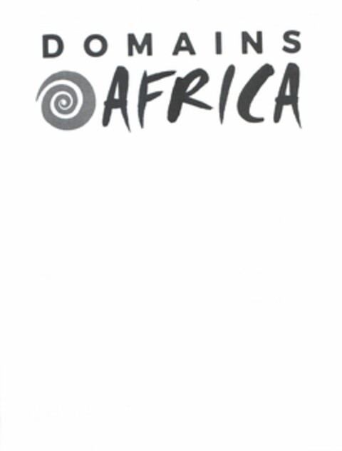 DOMAINS.AFRICA Logo (USPTO, 19.06.2017)