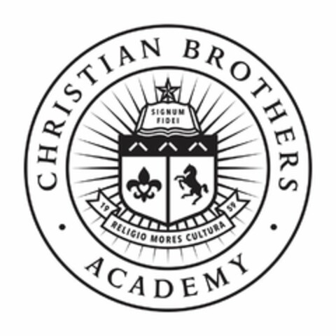 ·CHRISTIAN BROTHERS ·ACADEMY SIGNUM FIDEI RELIGIO MORES CULTURA 1959 Logo (USPTO, 25.07.2017)