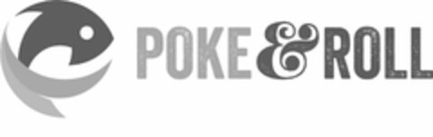 POKE & ROLL Logo (USPTO, 08/13/2017)