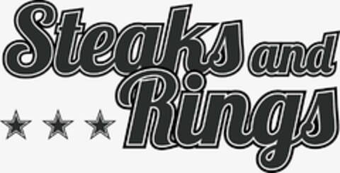 STEAKS AND RINGS Logo (USPTO, 22.01.2018)
