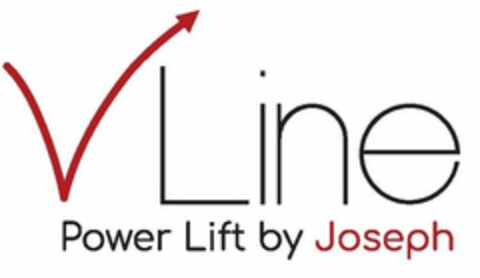 V-LINE POWER LIFT BY JOSEPH Logo (USPTO, 02/16/2018)