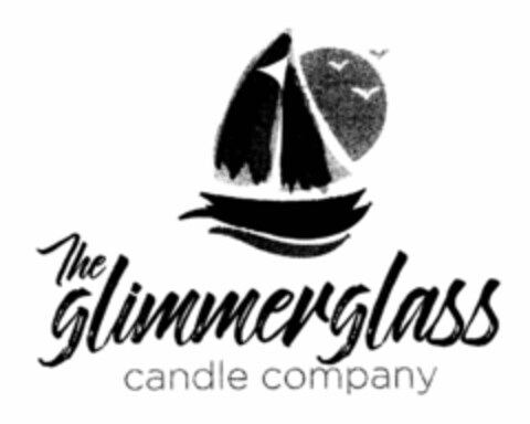 THE GLIMMERGLASS CANDLE COMPANY Logo (USPTO, 30.03.2018)