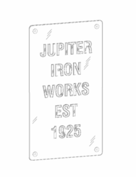 JUPITER IRON WORKS EST 1925 Logo (USPTO, 04/17/2018)