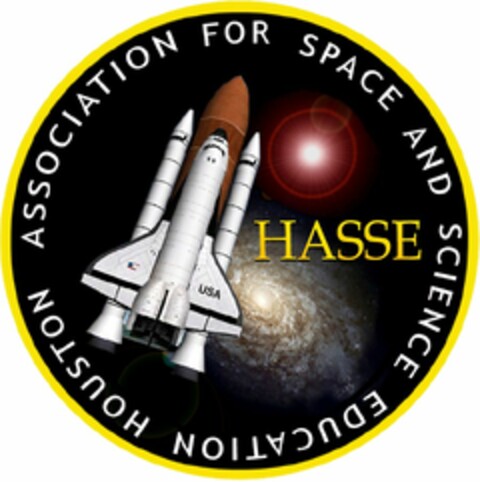 HASSE ASSOCIATION FOR SPACE AND SCIENCEEDUCATION HOUSTON USA Logo (USPTO, 09.05.2018)