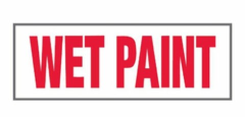 WET PAINT Logo (USPTO, 14.05.2018)